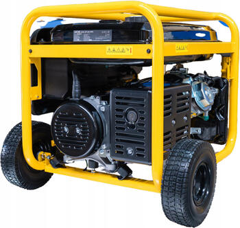 JCB benzīna ģenerators rezerves elektroapgādei 7.9kW 230/400V 3 fāzes elektriskais un rokas starts 25L riteņi JCB-GPL8010PE (JCB-GPL8010PE)
