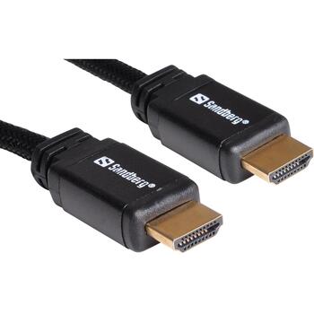 Sandberg 508-99 HDMI 2.0 kabelis, 3m, 19M-19M, 4K UHD, eARC, melns (508-99)