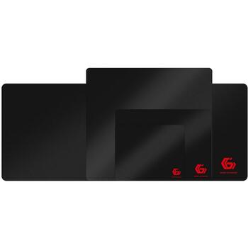 Gembird коврик для мыши MP-GAME-M, 250mm, 350mm, черный, монохромный, резина, ткань, противоскользящая основа (MP-GAME-M)