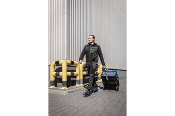 Hogert darba bikses HT5K902-3XL, 320g/m², 65% kokvilna, 35% poliesters, OXFORD 600D, atstarojoši elementi, 2 noņemamas kabatas (HT5K902-3XL)