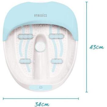 Homedics Kāju Vanna FS-150-EU, Daudzkrāsains, Taimeris, Burbuļu režīms, Masāžas funkcija, Vibrējošā masāža, 4 ruļļi, 1 gab. (FS-150-EU)