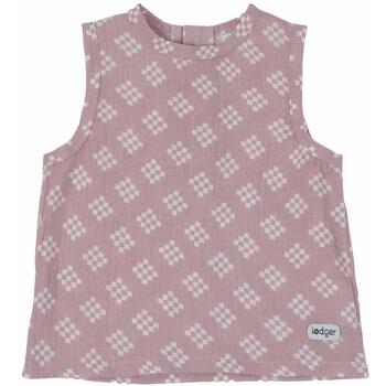Lodger Tank Topper Tribe Muslin детский топ без рукавов TP 107_74, размер 74, 100% хлопок, Oeko-Tex, розовый (TP 107_74)