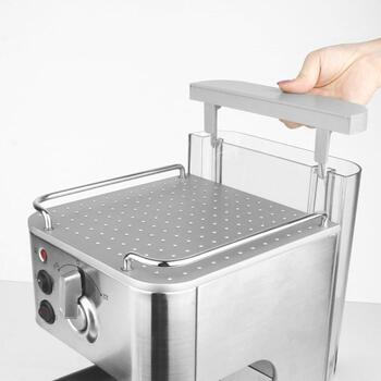 Gastroback Эспрессо кофемашина 42606, 1250 W, 5.6 kg, 1.7 l, 15 Bar, полуавтоматическая, цвет нержавеющей стали. (42606)