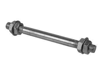 Geko G71024 ritenis, 4.00-8, PU, zils loks, 390mm, 95mm, 220mm, 12mm, 97mm, 100kg, dubultie gultņi, tērauda loks, ass (G71024)