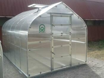 Siltumnīca KLASIKA STANDART 10 - 2,5 x 4m - 4mm polikarbonāta (4779037490257)
