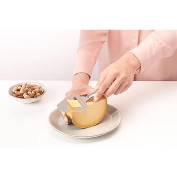 Brabantia Нож для сыра Profile 250200, 89г, сталь, можно мыть в посудомоечной машине (250200)