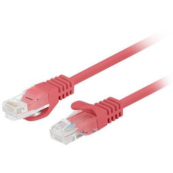 Lanberg Patchcord CAT.6 UTP 1M fluke passed 10-pack, Red | PCU6-20CC-0100-R (PCU6-20CC-0100-R)