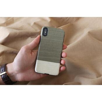 Man&Wood Чехол M8041B, 5.8'', натуральное дерево, поликарбонат, Apple iPhone XS/X, С изображением (M8041B)