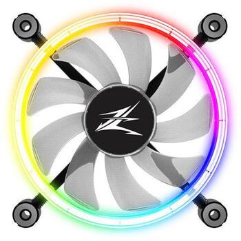 Zalman Вентилятор ZM-LF120, 120 мм, 5,12 В, 0,65 А, 800-1300 об/мин, 43 cfm, 25 дБ, 4 винта, CE, RoHS (ZM-LF120)