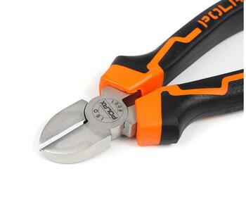 Diagonālas knaibles ar divkomponentu rokturi Cr-V, 180 mm 35-005 POLAX (35-005)