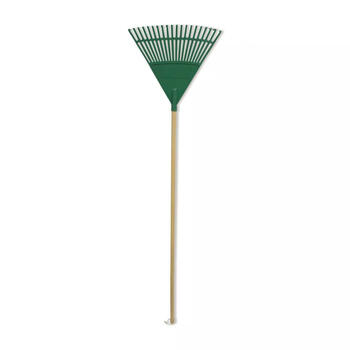Hortus Lapu grābeklis ar kātu 0927003, 45cm, 20 zari, plastmasa (0927003)