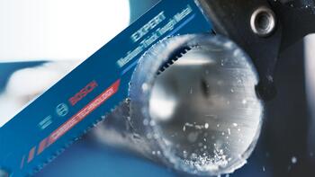 1 Zobenzāģa asmens S1255HHM Tough Metal, Zobenzāģiem EXPERT MEDIUM-THICK TOUGH METAL S1255HHM ASMENS, 2608900377, BOSCH (2608900377)