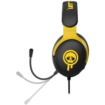 Subsonic Игровая гарнитура SA5733-BS1, 40mm, 1.5m, RGB LED, съемный микрофон, пассивное шумоподавление (SA5733-BS1)