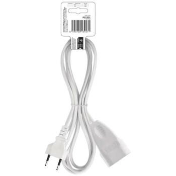 Emos Удлинитель P01301, 1,5м, 2,5A, 250V, 1 розетка, IP20, PVC, 0,75mm2, защита от детей (P01301)