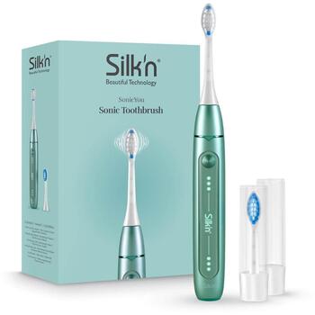 Silkn SonicYou elektriskā zobu birste SY1PE1LG001, 5V, 2min, uzlādējams akumulators, līdz 37 000 vibrācijām minūtē (SY1PE1LG001)