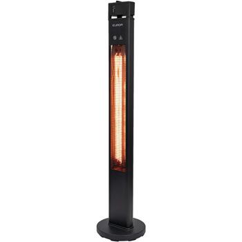 Eurom Q-Tower 2000 RCD, электрический обогреватель для террасы, 335514, 2000 Вт, углеродная лампа, 3 режима (335514)