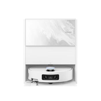 Dreame Aqua10 Ultra Track робот-пылесос сухая и влажная уборка TrackSync с горячей водой 25 000 Pa 6 400 mAh 220 ml контейнер RLR81CE-1-WH Белый (RLR81CE-1 WHITE)