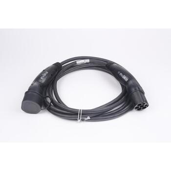 Evaka EV зарядный кабель 2-2, 22 кВт, 32 А, 5 x 6 mm2, 1 x 0.5 mm2, 5 м, ITGAM3871, черный (ITGAM3871)