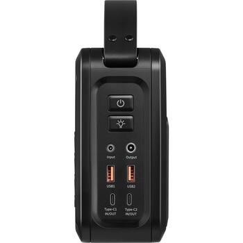 Sandberg DC elektrostacija 421-22, 72000 mAh, 270 Wh, 2xUSB-C, 2xUSB-A, 1xDC 9.6V-12.6V, MPPT, ātrā uzlāde (421-22)