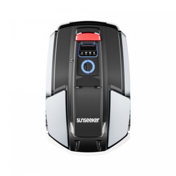 Sunseeker S5 16800221-01, bezvadu robotpļāvējs, 1600 m², 20-60 mm, 20 cm, 5 Ah, 30°/60%, 6 zonas, 59 dB, RTK+AI+VSLAM, AWD (16800221-01)