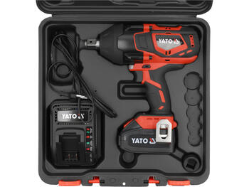 Yato triecienuzgriežņu atslēga YT-828075, 18V, 3/4