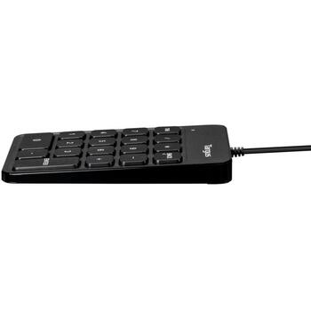 Targus Numeric EcoSmart AKP13GL, USB цифровая клавиатура, 18 клавиш, кабель 1.5м, черный (AKP13GL)