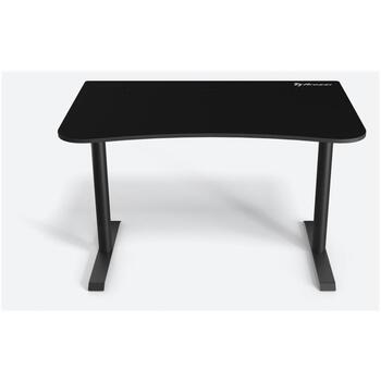 Arozzi Gaminga galds ARENA-SMALL-PBK, 71cm, 114cm, 71.1cm, T-veida, tērauds, pilnīga virsma, kabelis, monitora stiprinājums (ARENA-SMALL-PBK)