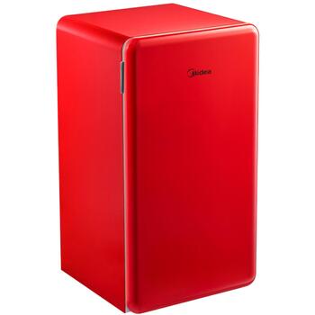 Midea Холодильник MDRD142SLE32, 93L, 41dB, класс E, отдельно стоящий, 1 дверь, красный (MDRD142SLE32)
