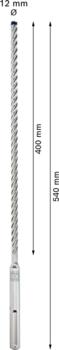 Perforatora urbjiem EXPERT SDS MAX-8X TRIECIENURBIS PERFORATORIEM, 2608900202 BOSCH (2608900202)