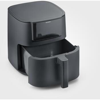 Severin karstā gaisa friteris FR 002462, 7l, 1700W, 12 režīmi, melns, skārienvadība, 11 automātiskās programmas, atmiņas funkcija (FR 002462)