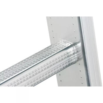 Hailo S80 ProfiStep duo kāpnes, 037212007, 2x12 pakāpieni, 150 kg, 675 cm, alumīnijs (037212007)