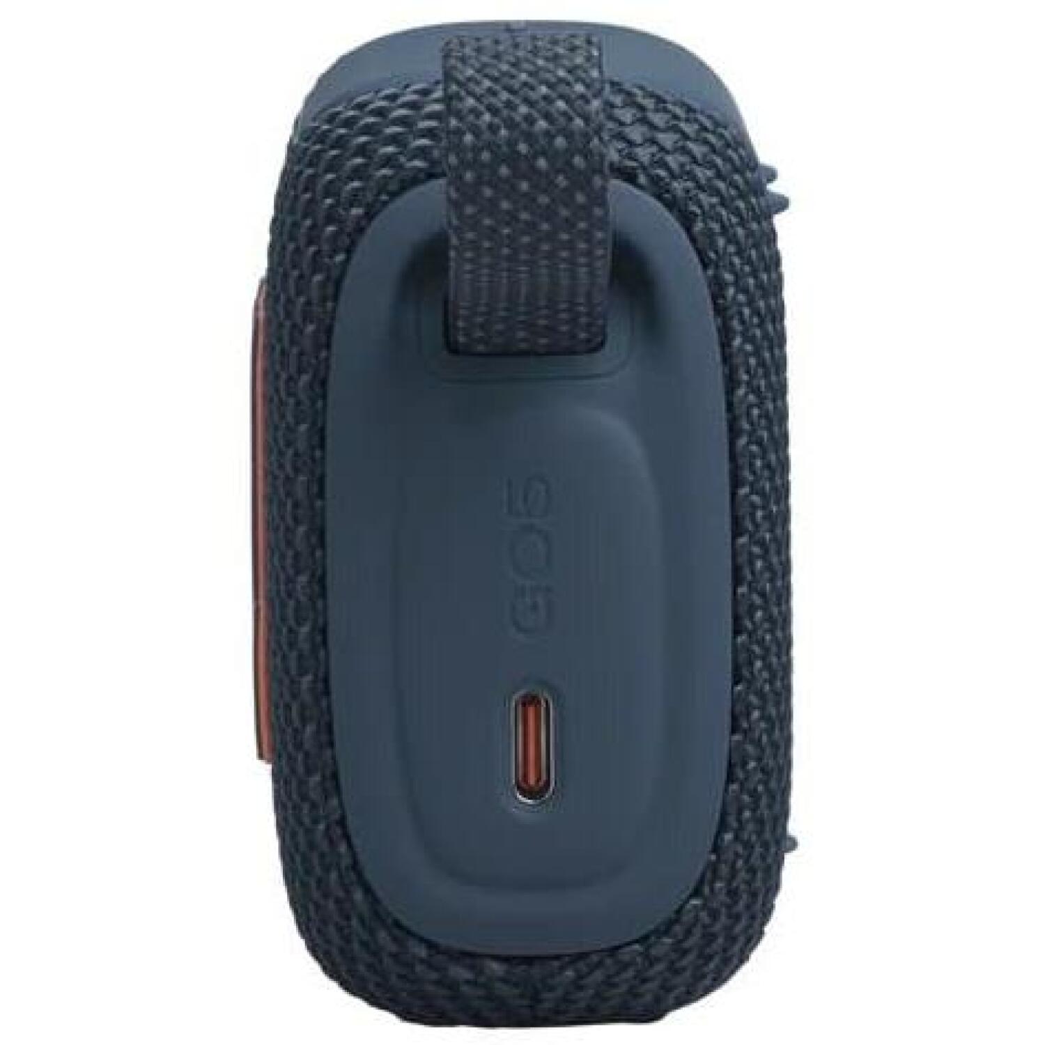 JBL Портативная колонка JBLGO5BLU, 4,8 Вт, 100 Гц - 19 кГц, Bluetooth 6.0, IP68, 8 ч, синий (JBLGO5BLU)