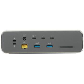 Targus DOCK230EUZ dokstacija, Thunderbolt 5, 3x 8K, 140W EPR, 80 Gbps, 2.5G Ethernet, 4x USB 3.2, sudraba (DOCK230EUZ)