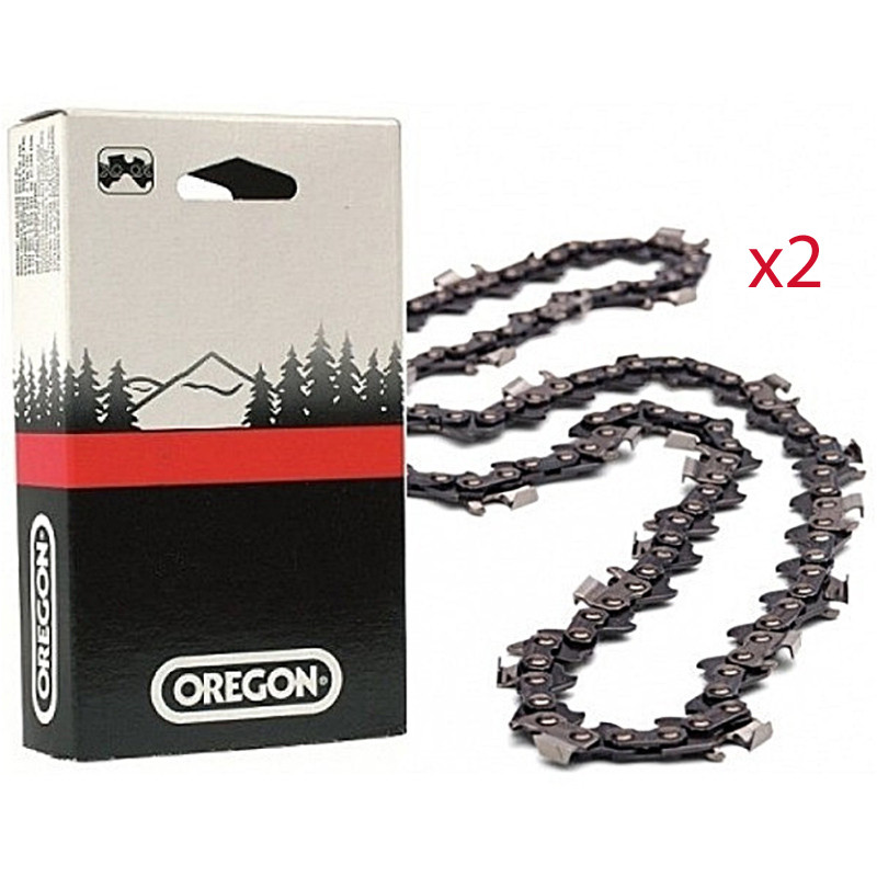 Комплект цепи бензопилы 2x 21LPX064E OREGON (564457)