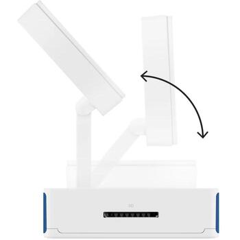 Hyper док-станция Flex MagCharge HD8100BUGL, 1xHDMI, USB-C, белый/синий (HD8100BUGL)