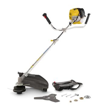 Powerplus POWEG30408 кусторез, 42,7cc, 25,4мм, 8000/8500мин-1, 460/255мм, 0,95л, 2-тактный, 2-in-1 (POWEG30408)