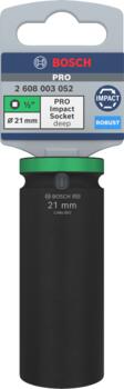 Trieciena uzgriežņatslēgām PRO IMPACT MUCIŅA BOSCH 2608003052 (2608003052)