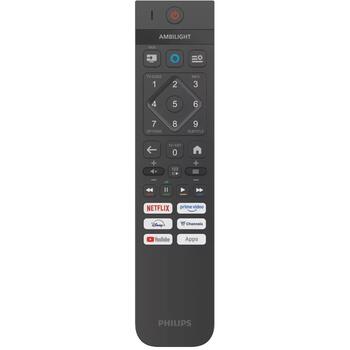 Philips televizors 55OLED801/12, 55 collas, 4K UHD OLED, 3840x2160, 120 Hz, Ambilight, Dolby Vision, Dolby Atmos, Titan OS (55OLED801/12)