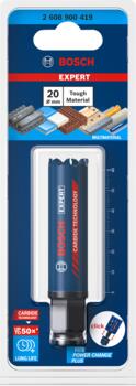 Karbīda caurumzāģis Tough Material 20mm, Urbjmašīnām/skrūvgriežiem, triecienurbjmašīnām/triecienskrūvgriežiem EXPERT MULTI MATERIAL PC PLUS CAURUMZĀĢIS, 2608900419, BOSCH (2608900419)