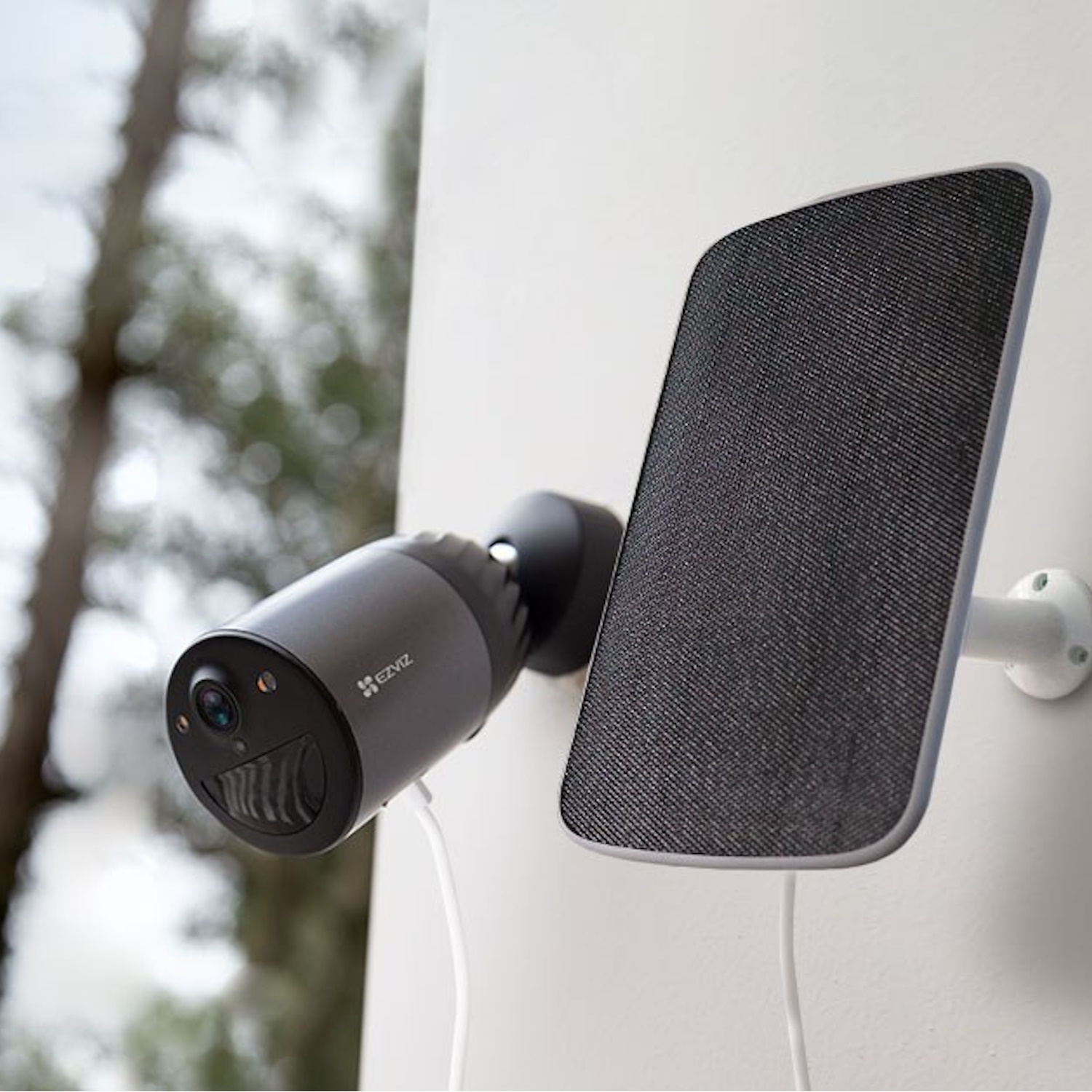 Ezviz BC1C 4K уличная умная аккумуляторная Wi-Fi камера, CS-BC1C-4K, 8MP, 4K Ultra HD, 2.8mm F1.6, 135°, 15fps, 10,400mAh, 180д (CS-BC1C-4K)