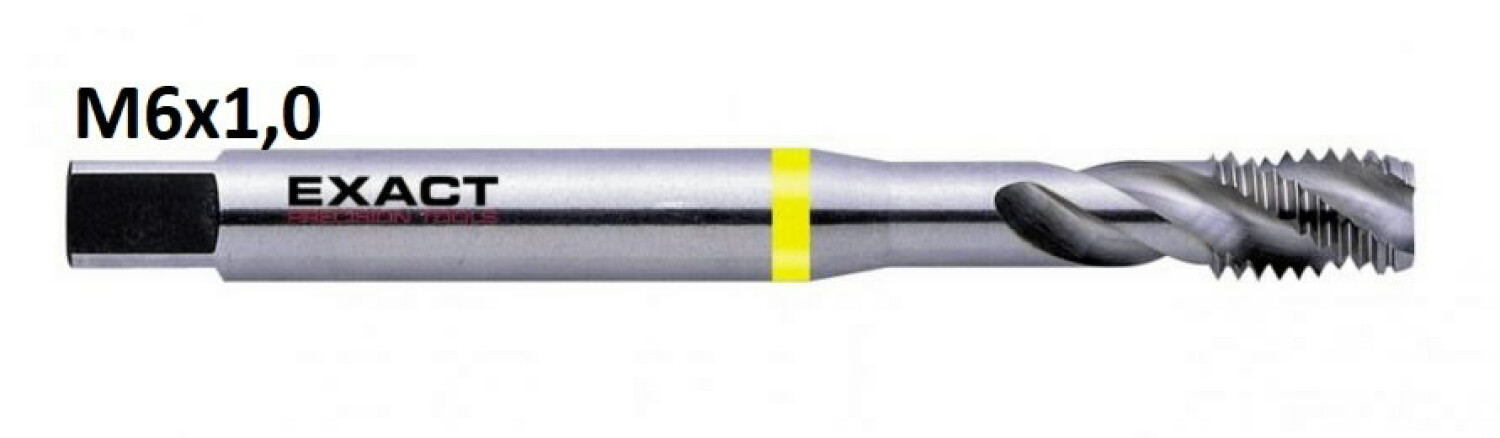 Exact Резьбонарезной Инструмент M6x1mm 35° 43564, 0.1kg, HSS-E, DIN 371 (43564)
