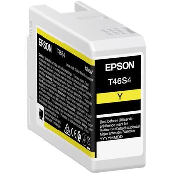 Epson T46S4 C13T46S400, 25ml, dzeltena, 1 iepakojums, Epson UltraChrome PRO (C13T46S400)