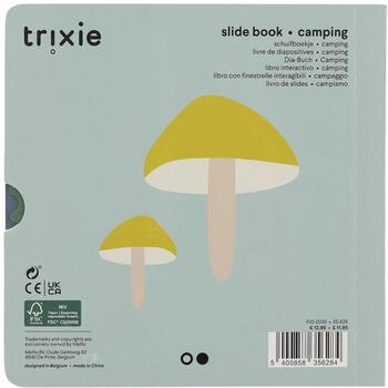 Trixie детская книга с подвижными элементами 35-628, 18x18x1,7 см, 1 год+, FSC® картон, соевые чернила, водный лак (35-628)