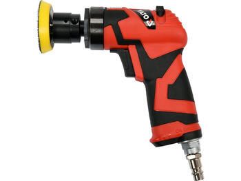 Yato ekscentriskā pneimatiskā slīpmašīna YT-09730, 50 mm, 20000 min⁻¹, 2.5 mm, 113 l/min, 0.63 MPa, 1/4