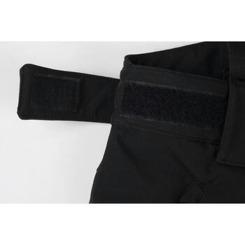 Pesso Barnabi XL зимние брюки с подтяжками, черные, 0.88кг, ветро/водонепроницаемые, софтшелл, флис, наколенники Oxford 300D (BARNABI-XL)