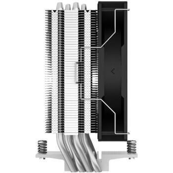 Deepcool CPU dzesētājs AG400 BK LED R-AG400-BKLNMC-G-1, 75.89 CFM, 2.53 mmAq, 2000 RPM, 500 RPM, melns, hidro gultņi (R-AG400-BKLNMC-G-1)