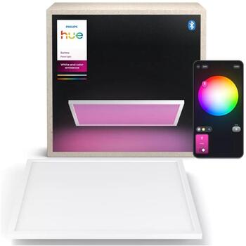 Philips Hue Surimu потолочная панель, 60x60 см, 60 Вт, 2200-6500 K, 4150 лм, LED, IP20, Bluetooth, RGBW (8721103044532)