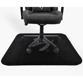 Arozzi Zona Square Floor Pad AZ-ZONA-QTRO-BKGY, 116x116cm, 3mm, mikrošķiedra, neslīdošs, birojam (AZ-ZONA-QTRO-BKGY)