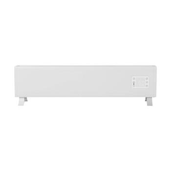 Eurom Alutherm Baseboard 1000 WiFi конвекторный обогреватель низкий для отопления помещений 1000W WiFi smart control настенный и напольный (361162)