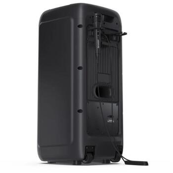 Sharp PS-949 Партийная колонка, 132 Вт, Водонепроницаемая, Bluetooth, Портативная, Черная (PS-949)